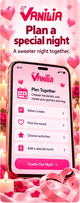 Vanilia couples app preview 4