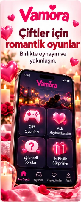 Vamora Android genel görünüm