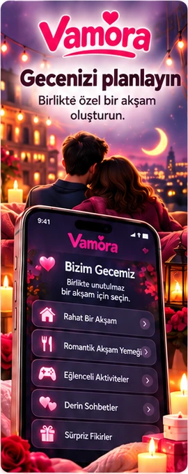 Vamora ile gecenizi planlayın