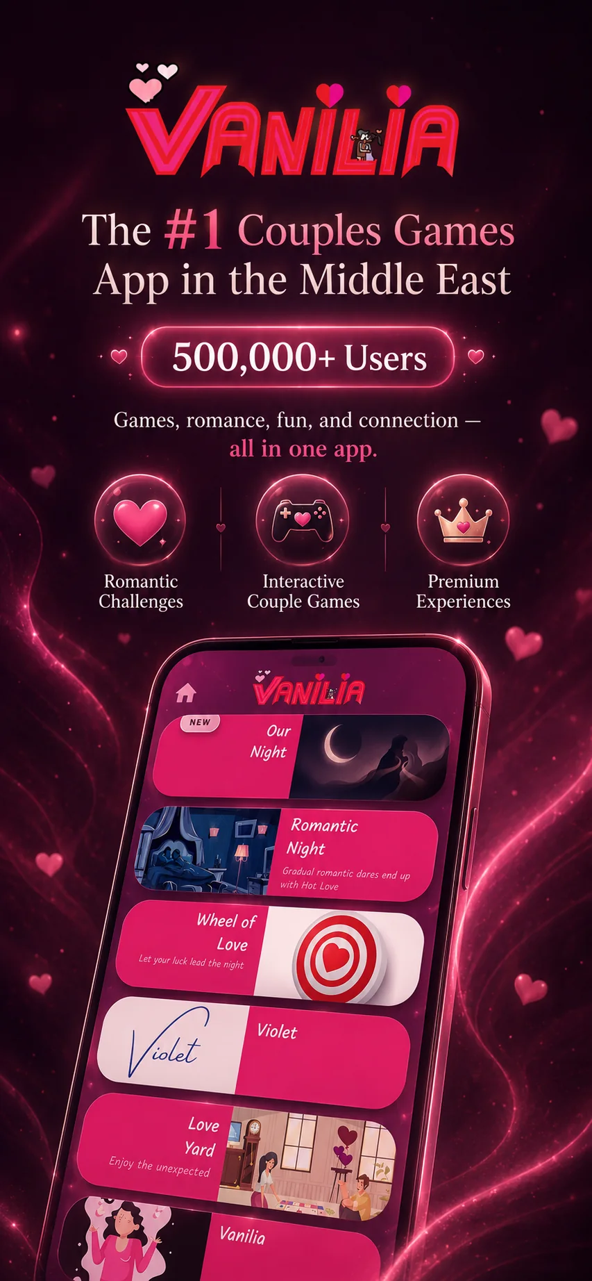 Vanilia promotional poster